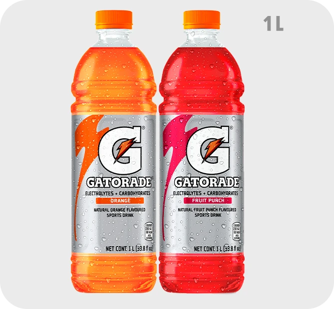 Gatorade 1 liter bottles